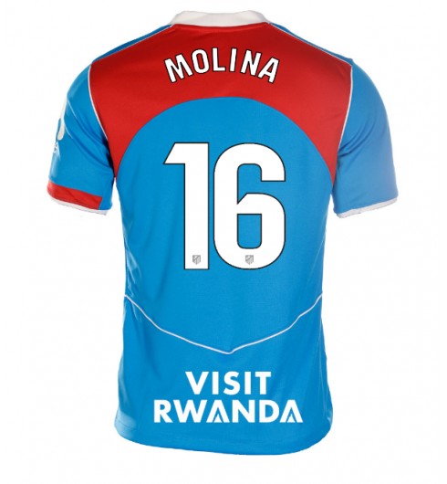 Atletico Madrid Nahuel Molina #16 Alternativní Dres pro Dámské 2025-26 Krátký Rukáv Atletico Madrid Nahuel Molina #16 Alternativní Dres pro Dámské 2025-26 Krátký Rukáv